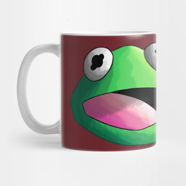 Kermit the frog by Nessley_Art